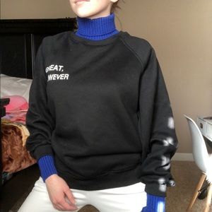 Black Layered Sweater